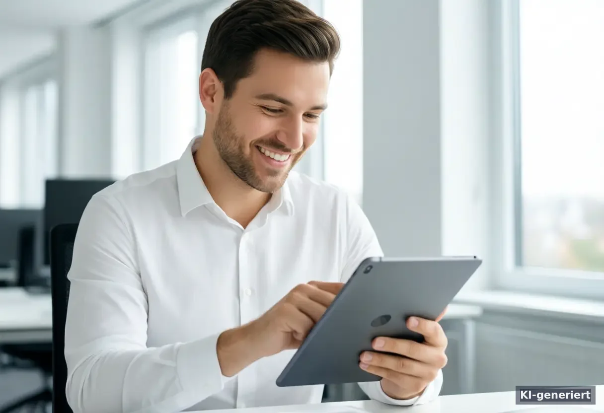 Stilisierter Studienpfad mit Benefit-Stationen – die KMU-Benefits-Studie